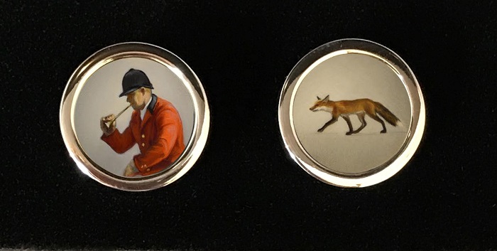Interchangeable cufflinks A dime size 17.91mm