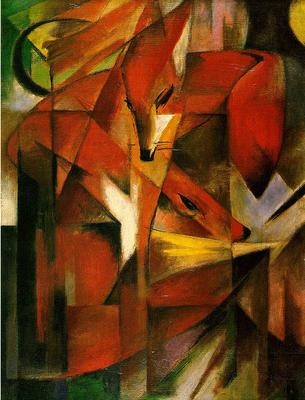 foxes.franz_marc_1880-1916_germany