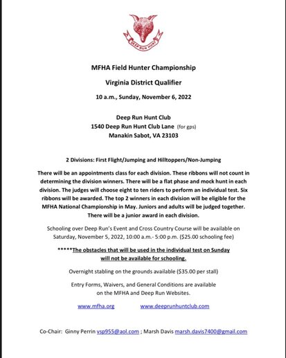 VA MFHA FHC flyer