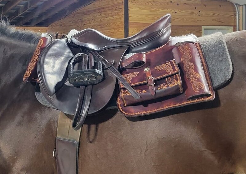 rsz sarah martin leather 4 horn case fencing tool