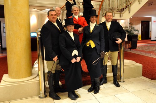 Devon Zebrovious and George Kuk and fellow Americans visitors from Virginia and South Carolina