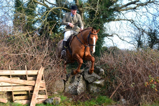 Trevor Adams former huntsman of 25 seasons of the Duke of Buccleuch in Scotland