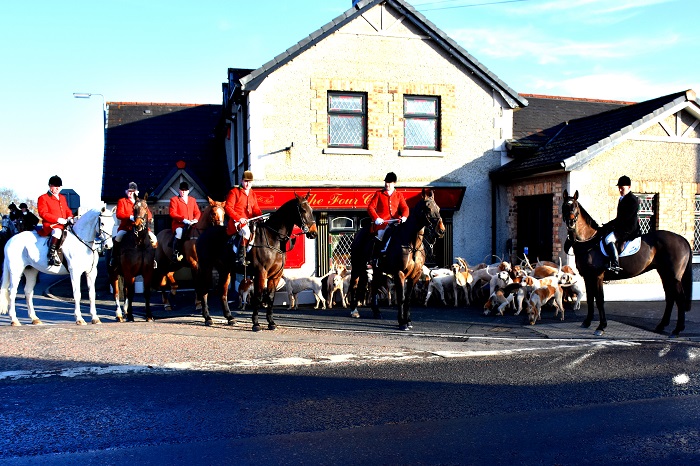mullins.South Tyrone Foxhounds at Brackaville