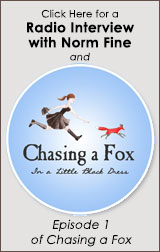 chasing a fox button