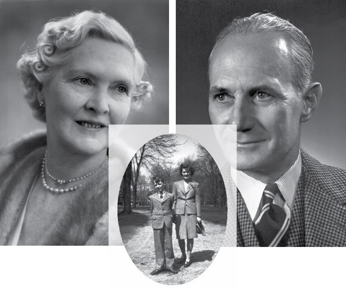family reunited after WWII
