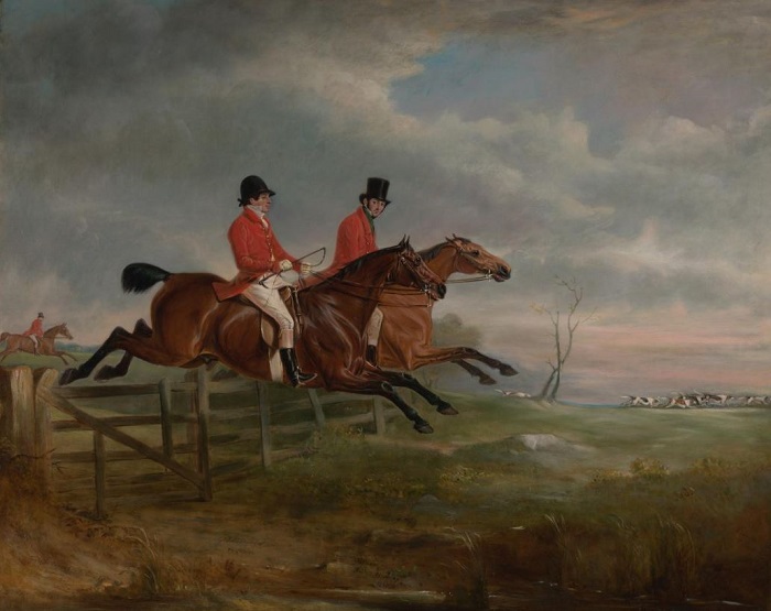 squire osbaldeston.Sir Frances Holyoake Goodricke.1830.John FERNELEY